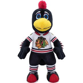 Bleacher Creatures Chicago Blackhawks Tommyhawk 10" NHL Plush Figure - A Mascot for Play or Display