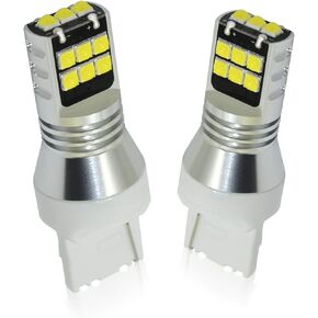 Stark Projector LED Bulb 1157 LED High Power Flip Chip Fits BAY15D 7528 2357 2057 for Back Up Lights Reverse Lights Tail Light 6000K White (Upgraded, Pack of 2)