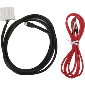 Aramox Car AUX in Cable Module Audio Adapter Music Connector Fit for Mazda 2/3/5/6/MX5/RX8