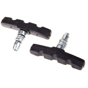 2Pcs Bicycle Brake Pads Durable MTB Rubber Braking v-Brake Holder Cycling Accessories