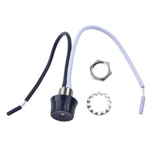 Fan Switch Zing Ear ZE-105M Round Rotary Switch 3/8 Threaded Single Pole ON/Off