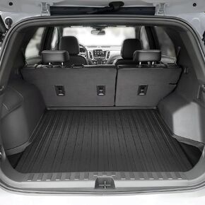 Premium Cargo Liner for Chevrolet Equinox SUV 2018-2024 - 100% Protection - Custom Fit Car Trunk Mat - Easy-to-Wash & All-Season Black Cargo Mat - 3D Shaped Laser Measured Trunk Liners for GMC Terrain