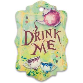 Summer-Ray 50pcs Alice in The Wonderland Theme Gift Tags Favor Tags (Drink Me)