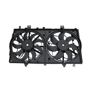 JDMSPEED New Dual Radiator AC Condenser Cooling Fan Assembly NI3115150 Replacement For Nissan Rogue 2014-2018