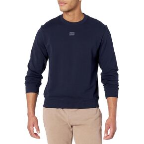 HUGO Men's Tonal Center Logo Pullover Sweatshirt
