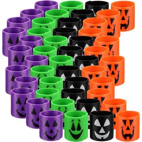AYOGU Pack of 48 Magic Springs for Halloween Party Favors, Mini Magic Springs Toys for Kids-Perfect for Trick or Treat Party Supplies
