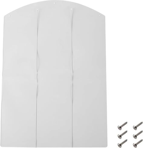 TonGass (عبوة واحدة، شفافة) أغطية بديلة لباب الكلاب متوافقة مع طراز Trixie Dog House Model 39533 يناسب مقاس 15.35 × 22.64 بوصة لبيت الكلاب، غطاء باب بديل للحيوانات الأليفة لبيوت الكلاب الخشبية الخارجية in Kuwait