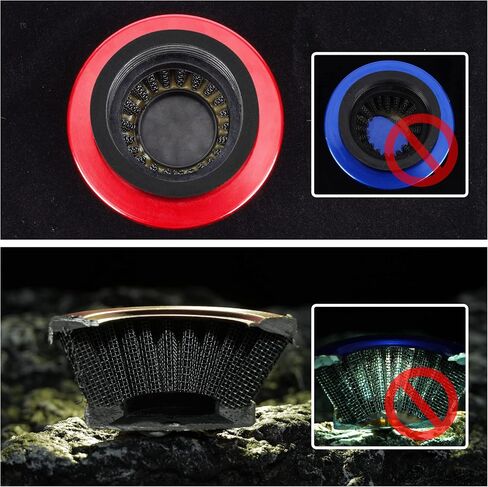 15mm Carburetor Upgrade Kit Air Filter Set Compatible with 2 Stroke 43cc 47cc 49cc Standup Gas Scooter ATV Quad Pocket Bike XG-550 BladeZ Moby X Blue in Saudi Arabia