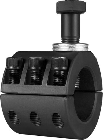 Steering Stabilizer Tie Rod Clamp and Steering Stabilizer Relocation Bolt Fit for 2007-2022 Jeep Wrangler JK JKU JL JLU & Jeep Gladiator JT Aftermarket Tie Rod with 1-1/2" OD Tubing in Saudi Arabia