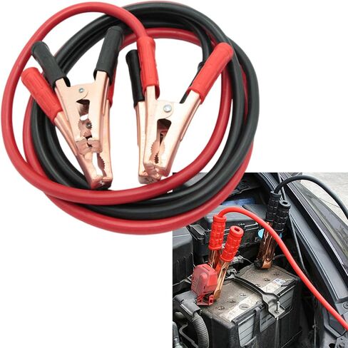 Jump Starter Cable, Car Battery Jumper Cables, Automotive Replacement Car Jumper Cable, Heavy Duty Automotive Booster Cables, Quick Connect Jumper Cables Suitable for Car Truck SUV in Saudi Arabia