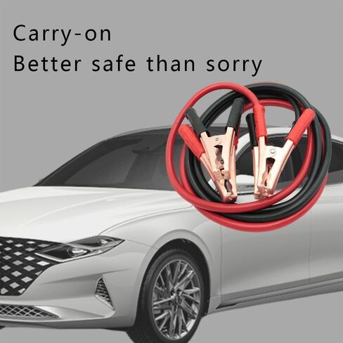 Jump Starter Cable, Car Battery Jumper Cables, Automotive Replacement Car Jumper Cable, Heavy Duty Automotive Booster Cables, Quick Connect Jumper Cables Suitable for Car Truck SUV in Saudi Arabia
