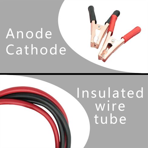 Jump Starter Cable, Car Battery Jumper Cables, Automotive Replacement Car Jumper Cable, Heavy Duty Automotive Booster Cables, Quick Connect Jumper Cables Suitable for Car Truck SUV in Saudi Arabia