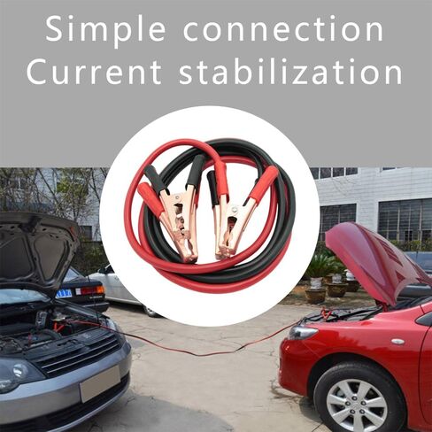 Jump Starter Cable, Car Battery Jumper Cables, Automotive Replacement Car Jumper Cable, Heavy Duty Automotive Booster Cables, Quick Connect Jumper Cables Suitable for Car Truck SUV in Saudi Arabia