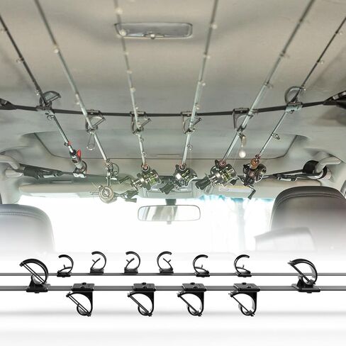 OJYDOIIIY Fishing Rod Rack for Car, Fishing Pole Storage Holder for Vehicle like SUV,Truck,Van in Saudi Arabia