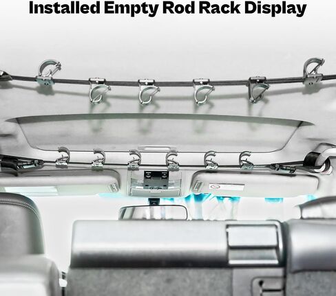 OJYDOIIIY Fishing Rod Rack for Car, Fishing Pole Storage Holder for Vehicle like SUV,Truck,Van in Saudi Arabia