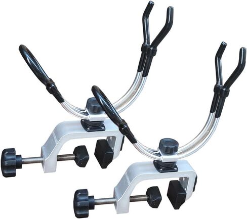 Brocraft 2Pcs Heavy Duty Fishing Pole Rod Holder with Aluminum Universal Clamp (Generation 2) in Saudi Arabia