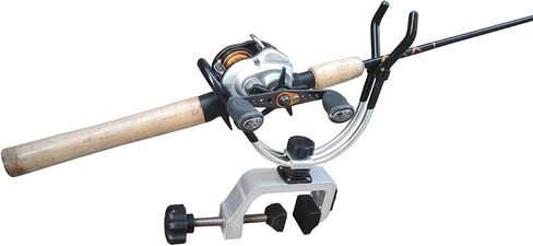 Brocraft 2Pcs Heavy Duty Fishing Pole Rod Holder with Aluminum Universal Clamp (Generation 2) in Saudi Arabia