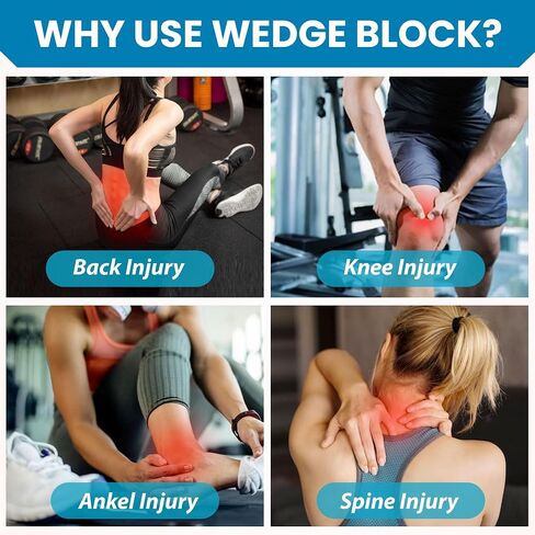 SQUAT TIME Rubber Squat Wedge Block Feet - Enhance Your Workout Stability and Comfort in Saudi Arabia