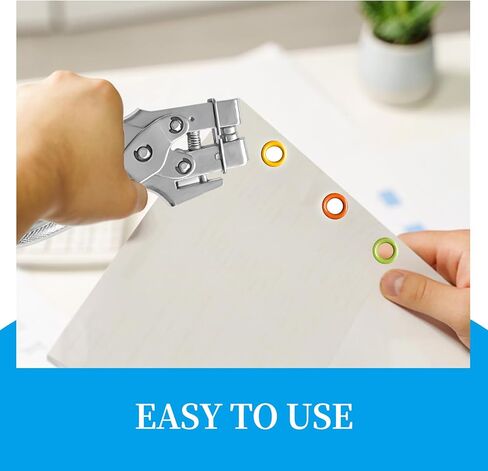 حلقات معدنية BRT Bearingshui مقاس 3/16 بوصة 300 قطعة مع كماشة ثقب العيينة للنسيج والجلود والأحزمة والقماش والأحذية والحقائب واللوازم الحرفية in Kuwait