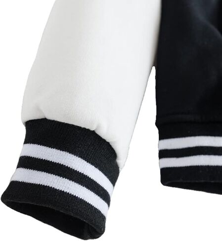 جاكيت رجالي من Babyhealthy ذو قلنسوة مطبوع عليه حروف كلاسيكية سترة بيسبول منفوخة in Kuwait