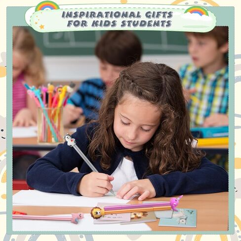 Colarr 64 Pcs Back to School Gifts for Students from Teacher Inspirational Notepad and Pen Gift Set Bulk Motivational Pocket Mini Notebooks Cute Cartoon Animal Pens Camp Stationery for Girls Boys in Saudi Arabia