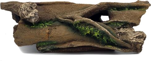 ديكور تررم لحاء حوض السمك من جيهاكوا، سحلية، ثعبان أو زواحف، سحلية، عنكبوت وحوض سمك كهف إخفاء (لحاء متوسط ​​ب) in Kuwait