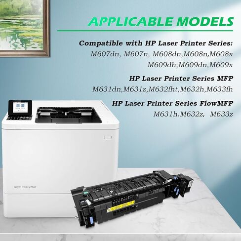 RM2-1256-Fuser-Kit RM2-1256-AP Fuser Maintenance Set Compatible with Laserjet M607, M608, M609, M631, M632, M633 Series Printer (110V) Replacement Fusing Assembly for L0H24A (L0H24-67901) in Saudi Arabia