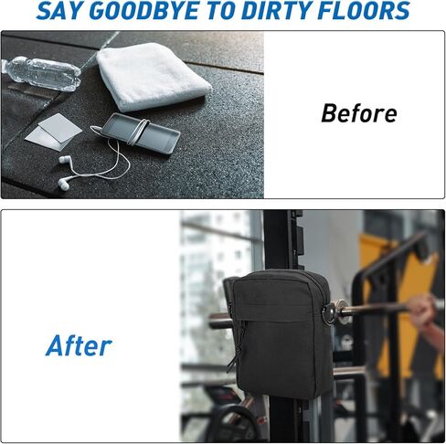 حقيبة رياضية مغناطيسية - حقيبة صدر مريحة وأنيقة للصالة الرياضية والسفر والعمل والرياضة | حافظ على أغراضك آمنة باستخدام المرفق المغناطيسي in Kuwait