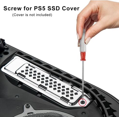 طقم مفك براغي PS5 SSD، برغي وحلقة SSD من JOYJOM PS5 SSD، استبدال برغي غطاء SSD رفيع PS5 ومجموعة مفك براغي in Kuwait