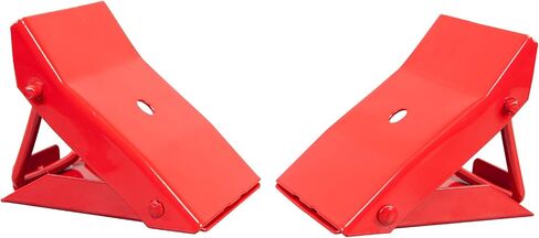 قفل عجلة أمان فولاذي تورين AD4664 من BIG RED: إيقاف إطار قابل للطي، أحمر، زوج واحد، 10.52 × 8.48 × 8.99 سم in Saudi Arabia