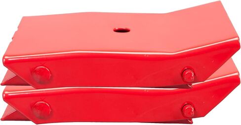 قفل عجلة أمان فولاذي تورين AD4664 من BIG RED: إيقاف إطار قابل للطي، أحمر، زوج واحد، 10.52 × 8.48 × 8.99 سم in Saudi Arabia