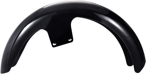 Motorcycle Front Fender 21 inch Mudguard Front Fender Fit for Harley Touring Road King Electra Glide Street Glide (Fiber Black) in Kuwait