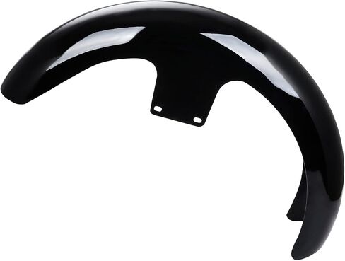 Motorcycle Front Fender 21 inch Mudguard Front Fender Fit for Harley Touring Road King Electra Glide Street Glide (Fiber Black) in Kuwait