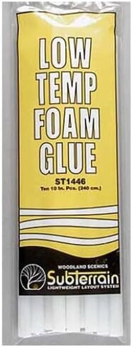 Woodland Scenics Low Temp Foam Glue Gun, Foam Glue, Make Your Day Paintbrushes, and Curved Tweezers in Saudi Arabia