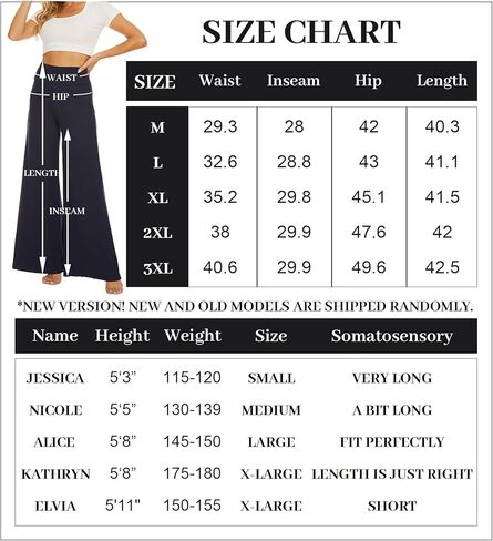 سراويل يوجا واسعة الساق للنساء من QGGQDD - سراويل طويلة فضفاضة باللون الأسود عالية الخصر ومقاسات كبيرة in Kuwait