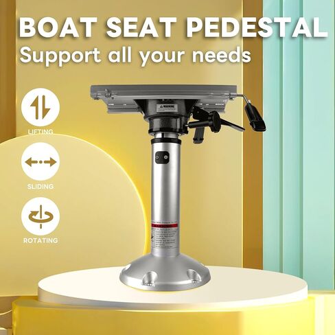 قاعدة مقعد القارب من XinKunmarine، قابلة للتعديل بارتفاع 17 بوصة إلى 20 بوصة 11087... in Kuwait