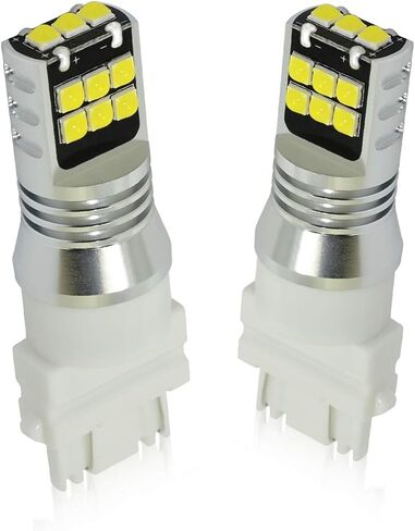ستارك بروجكتور LED لمبة 1157 LED شريحة قلاب عالية الطاقة تناسب BAY15D 7528 2357 2057 للأضواء الاحتياطية والأضواء العكسية ضوء الذيل 6000K أبيض (ترقية، حزمة من 2) in Kuwait