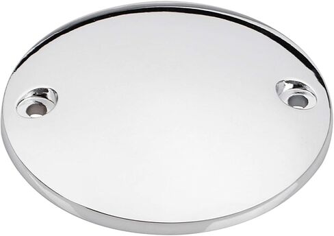 XMMT 2-Hole Aluminum Ignition Engine Timing Points Cover for Harley Big Twin Sportster 883, Chrome in Saudi Arabia