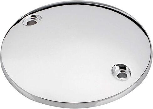 XMMT 2-Hole Aluminum Ignition Engine Timing Points Cover for Harley Big Twin Sportster 883, Chrome in Saudi Arabia