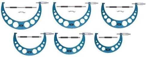 Fowler 52-215-612-1 Outside Inch Micrometer Set, 6-12" Range in Saudi Arabia