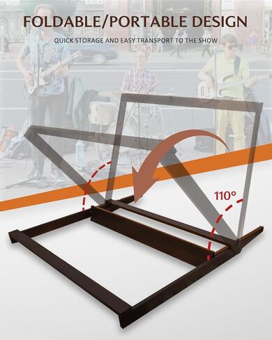 حامل حامل جيتار متعدد من STRICH، حامل جيتار من الخشب الصلب قابل للطي لتوفير مساحة متعددة في الخزانة للاستوديو المنزلي - UPGRATE (SMT-20C، حبوب الجوز) in Kuwait