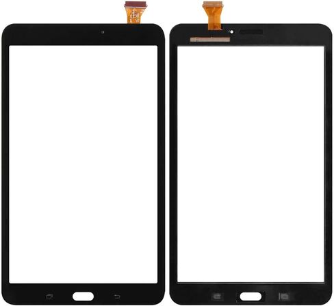 قطعة بديلة لشاشة اللمس باللون الأسود من T Phael لجهاز Samsung Galaxy Tab E 8.0 T377 محول رقمي SM-T377 T377A T377V T377P T377T (لا يشمل LCD) in Kuwait
