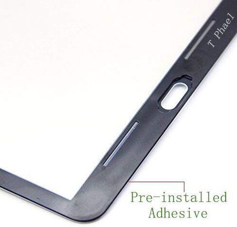 قطعة بديلة لشاشة اللمس باللون الأسود من T Phael لجهاز Samsung Galaxy Tab E 8.0 T377 محول رقمي SM-T377 T377A T377V T377P T377T (لا يشمل LCD) in Kuwait