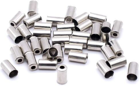 KEYWELL 50pcs/100pcs Bike Jagwire 5mm Metal Brake Cable Housing Ferrule End Caps for MTB Road Bicycle Accessory Part Replacement in Saudi Arabia