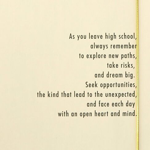 Hallmark High School Graduation Card (Your Life Is Going to Be Amazing), High School, Amazing (599GGJ4855) in Saudi Arabia