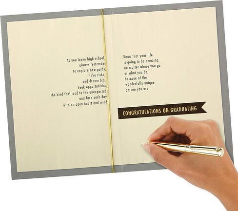 Hallmark High School Graduation Card (Your Life Is Going to Be Amazing), High School, Amazing (599GGJ4855) in Saudi Arabia