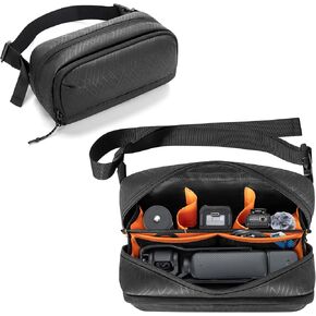 Carrying Case Compatible with DJI Osmo Pocket 3 Creator Combo Accessories, Protective Hand/Sling Storage Bag with Multi-Pockets for Travel, Outdoor in Kuwait