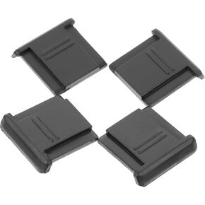 Alipis 4 Pcs Hot Shoe Cover for Camera Mount Protector Plastic Hot Shoe Cap Set Compatible DSLR and Mirrorless Cameras Photography Accessory in Kuwait