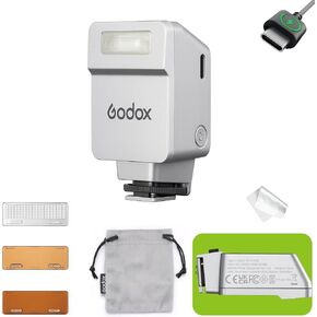 فلاش Godox IT22 C TTL Mini، فلاش iT22C لكاميرا Canon، فلاش GoDox Mini، 700+ ومضة / إعادة تدوير 1.5 ثانية / 1/32 ~ 1/1، قابل للتعديل بزيادات ± 1/3 / شحن USB-C / HotShoeTrigger، مع موزع ومرشحات الألوان in Saudi Arabia