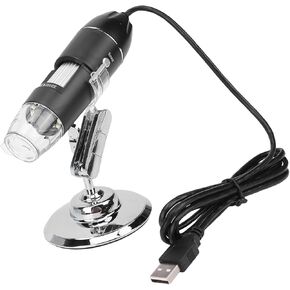 EBTOOLS Digital Microscope, 1600X Handheld USB Microscope, LED Fill Light, 4 Level Brightness, APP Control, Compatible with Computers, Smartphones, Tablets in Kuwait